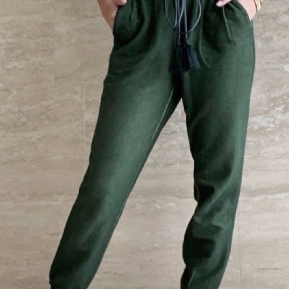 Something Navy Meghan Paperbag Sweatpants